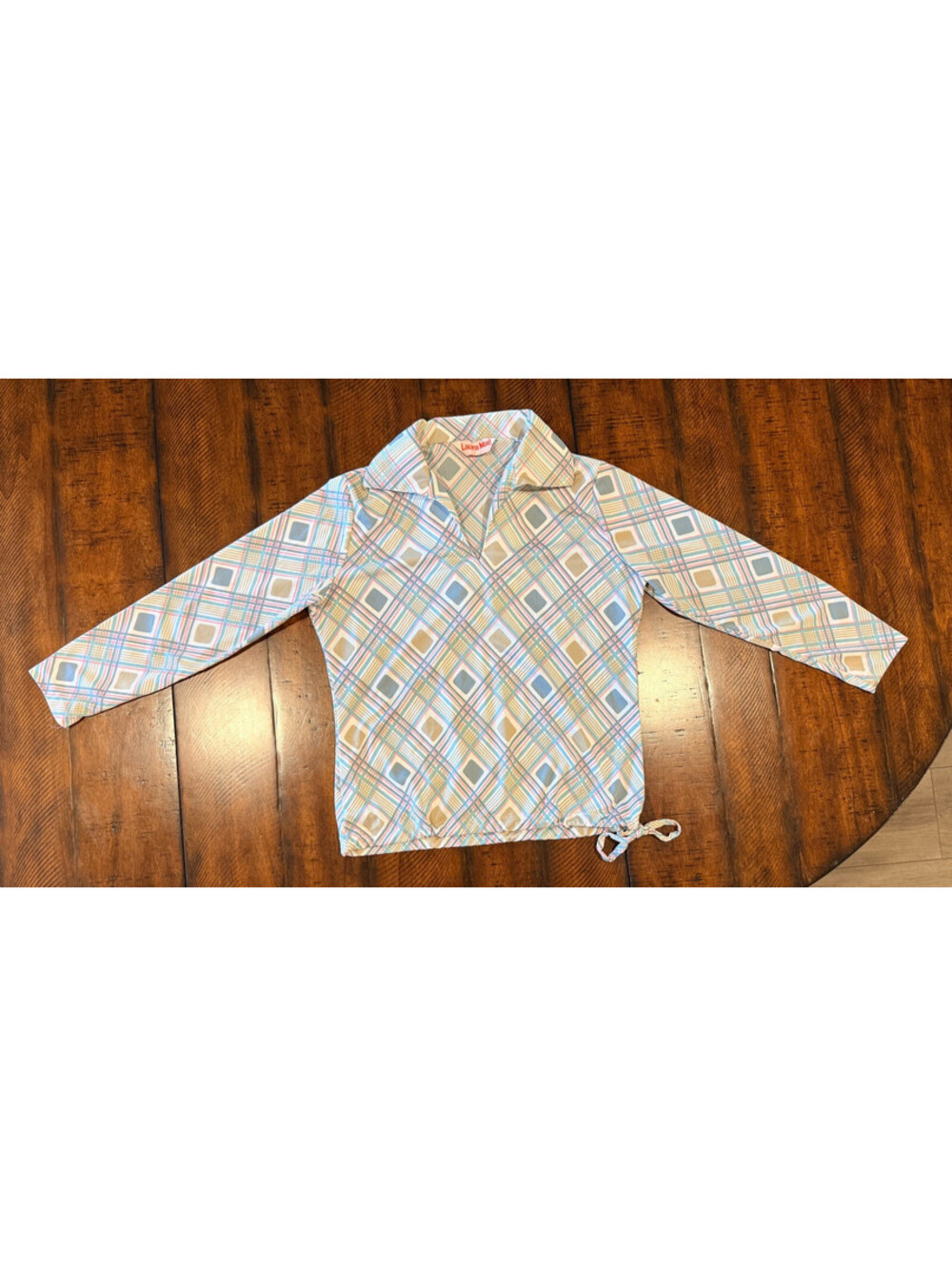 Vintage Laura Mae Floral Long Sleeve Blouse - Hippie/Flower Child - Small